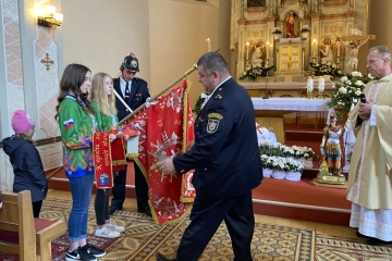 Krst hasičskej zástavy