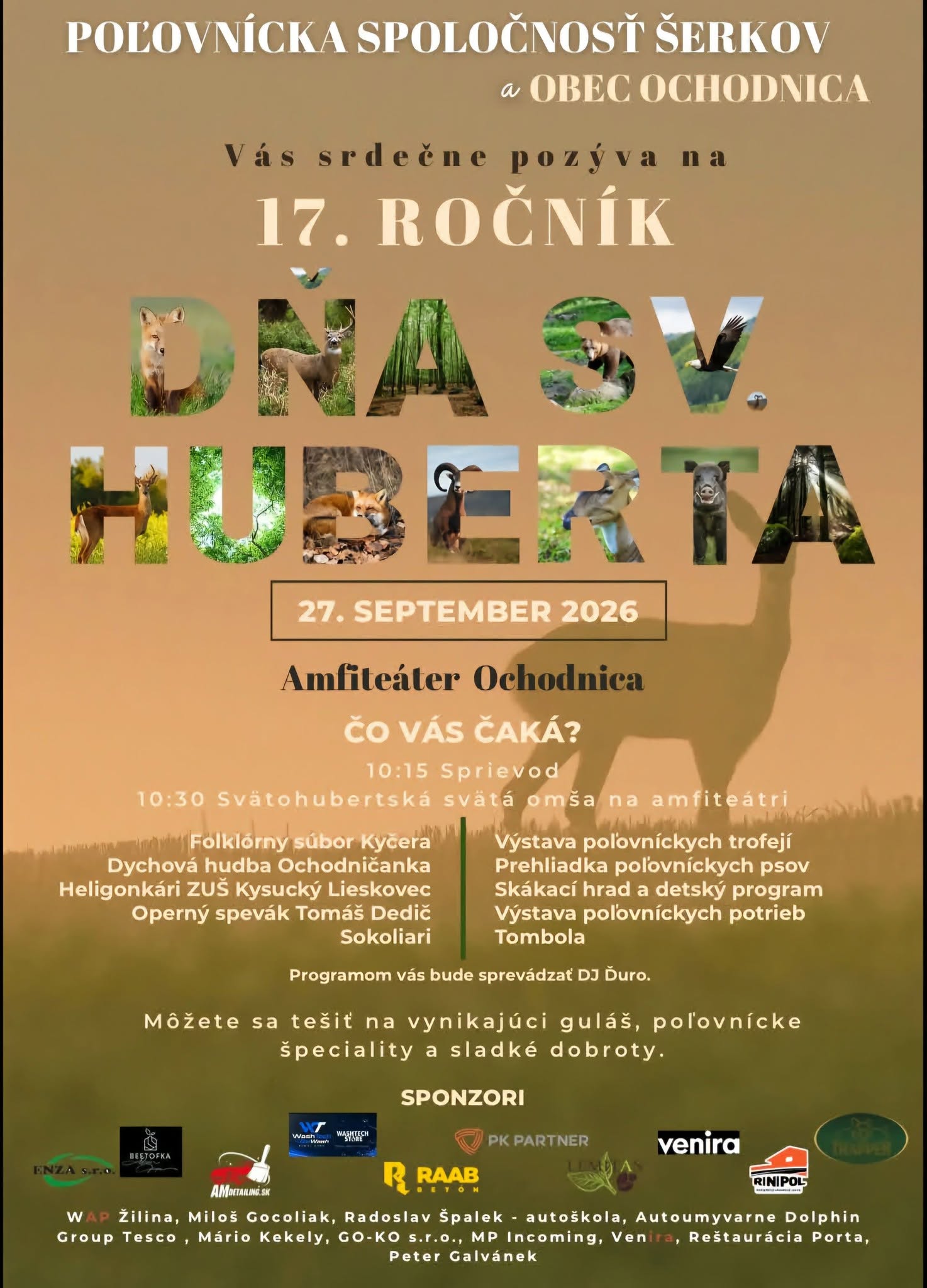 Ochodnica pozýva na 17. ročník Dňa svätého Huberta