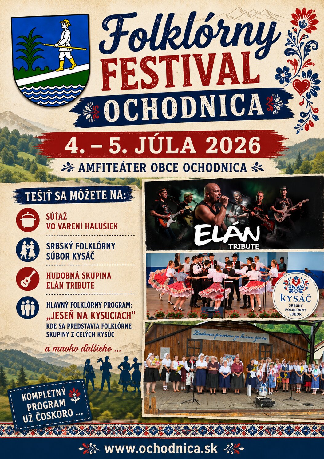 Folklórny festival Ochodnica 2026