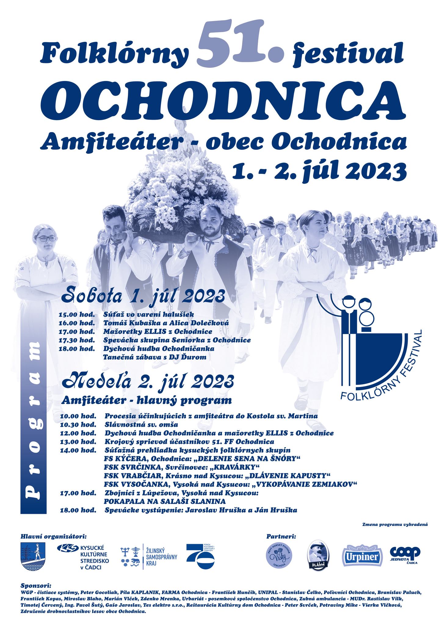 Folklórny festival Ochodnica 2023