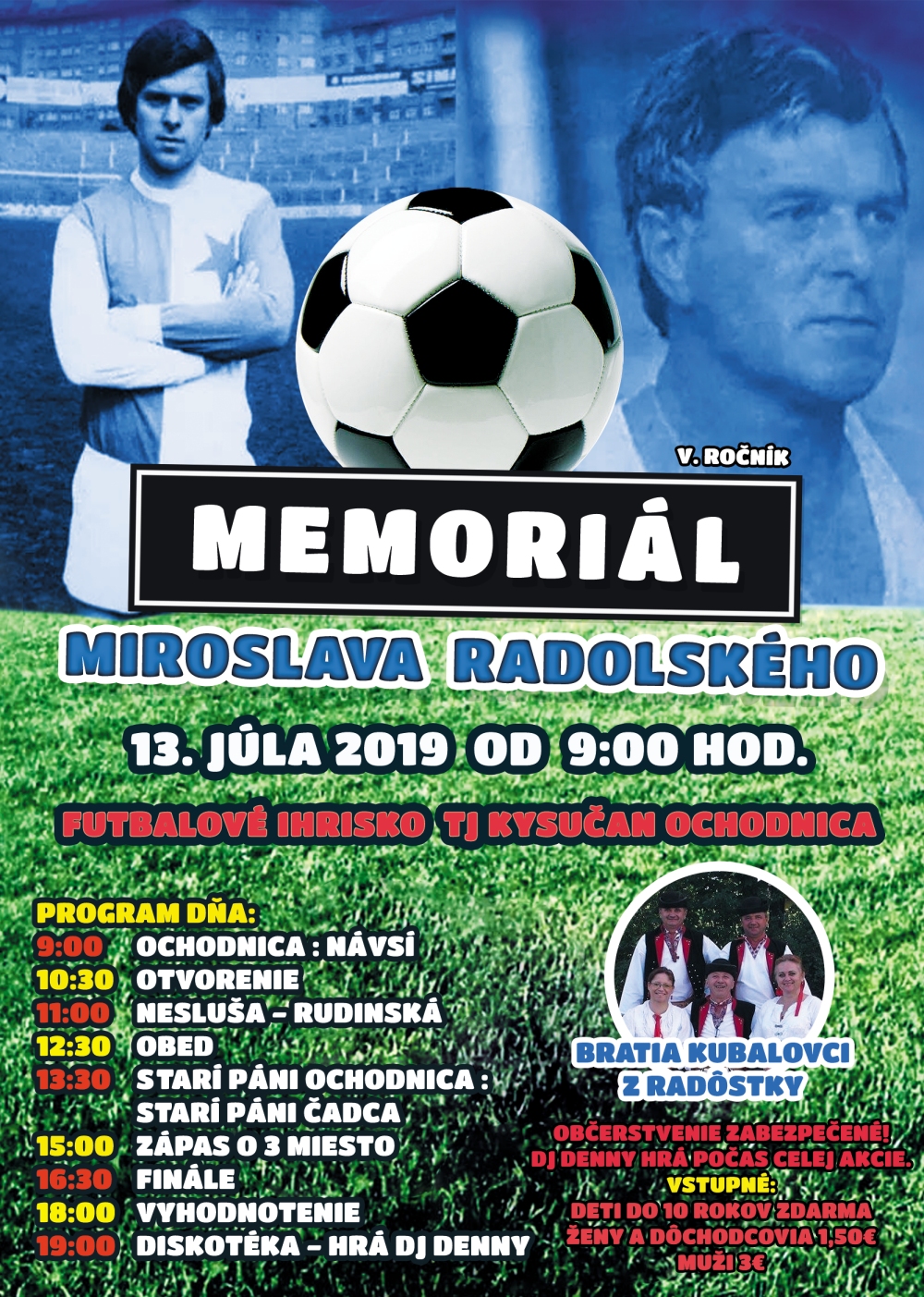 Memoriál Miroslava Radolského 2019