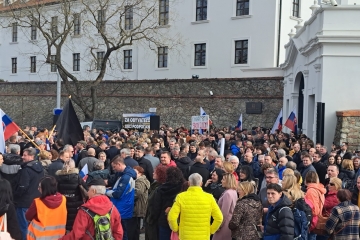 Aj Ochodnica sa zúčastnila protestu miest a obcí