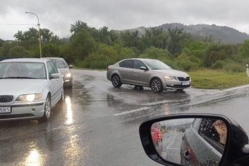 Nové značenie a usporiadanie križovatky