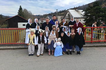 Tradičné pálenie Moreny v Ochodnici privítalo jar