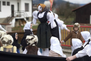 Tradičné pálenie Moreny v Ochodnici privítalo jar