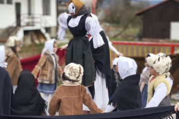 Tradičné pálenie Moreny v Ochodnici privítalo jar